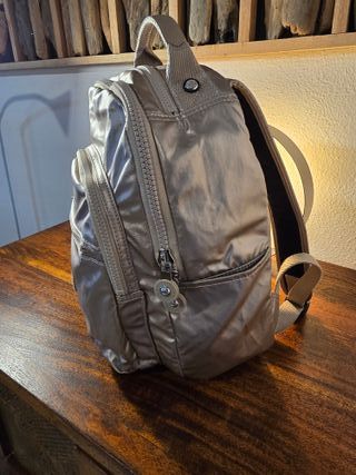 Mochila Kipling Seoul S Metallic Glow Nueva