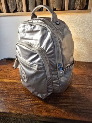 Mochila Kipling Seoul S Metallic Glow Nueva