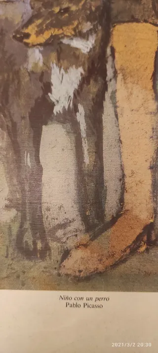 Dos Lámina Picasso y Dali son dos