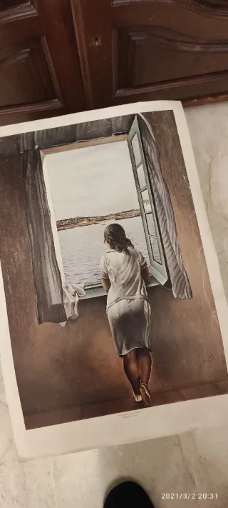 Dos Lámina Picasso y Dali son dos