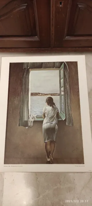 Dos Lámina Picasso y Dali son dos