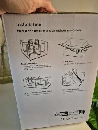 Ventilador de escritorio silencioso NUEVO