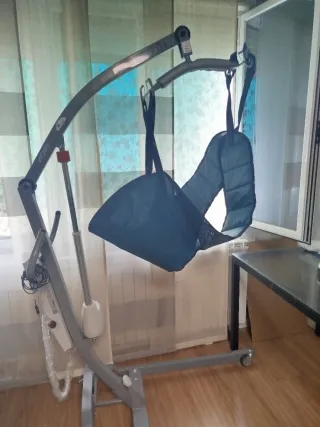 Grúa bipedestación