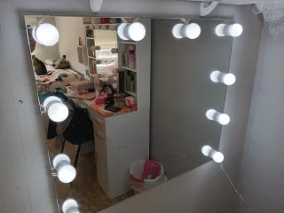 Espejo Tocador con Luces LED