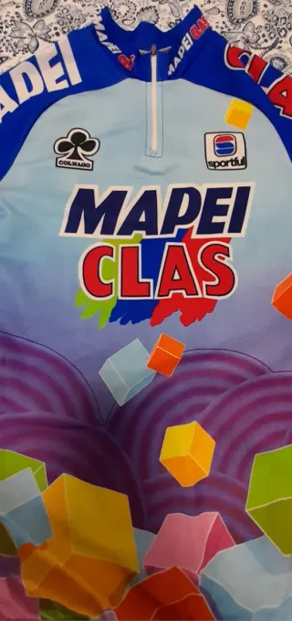 Maillot de ciclismo Mapei Clas, 1994