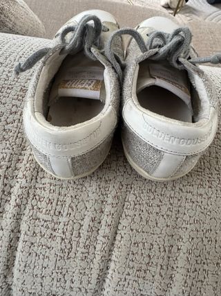 Golden Goose niño beige/blanco talla 28 niños