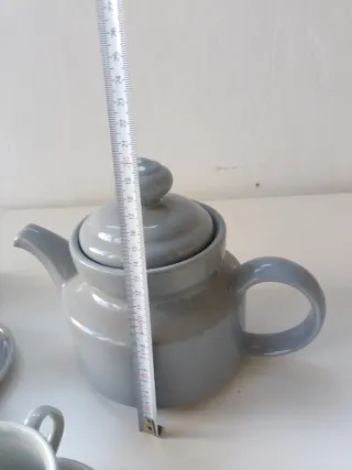 Tazas y platos pontesa regalo tetera