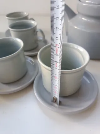 Tazas y platos pontesa regalo tetera