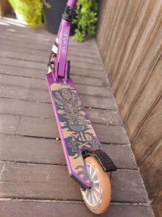 Monopatín Oxelo Morado