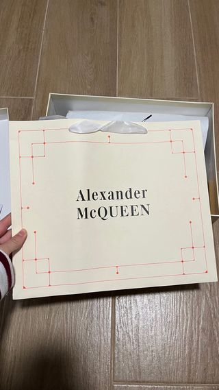 Alexander McQueen Zapatillas Blancas y Negras