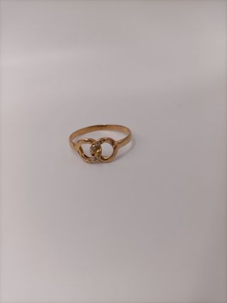 Anillo Oro 18k - 1,24gr