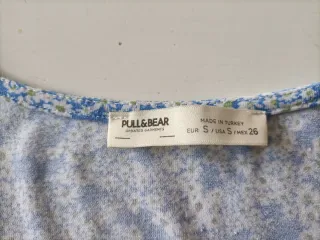 Vestido floral Pull&Bear S