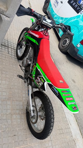 Moto Kawasaki KLX Flat Track