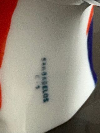 Figura de carnaval de porcelana de Sargadelos