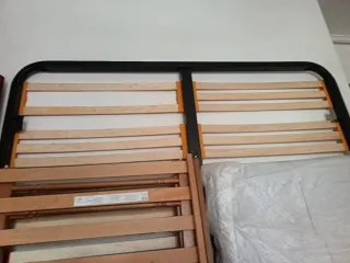 Somier metálico y de madera