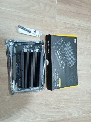 EZDIY-FAB Quad M.2 SSD PCIe X16