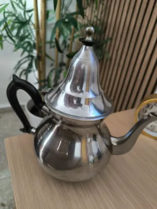 Tetera Marroquí Plata