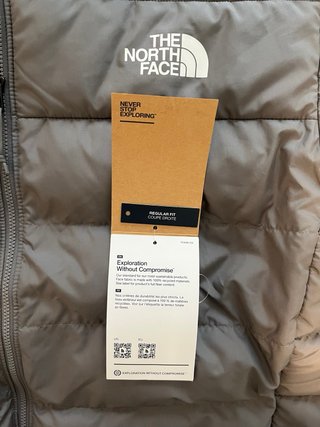 Chaqueta The North Face Gris con Capucha
