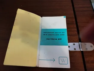 Máquina de coser Wertheim BR