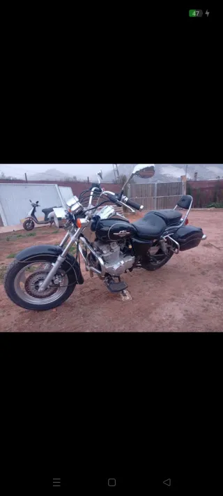 Moto custom 250cc