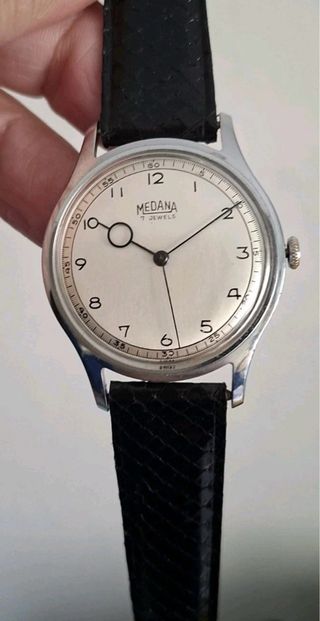 Reloj Medana (Roamer) 7 Jewels NOS 1945