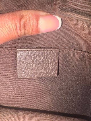 Riñonera Gucci Beige y Marrón