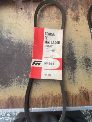 Correas SEAT 600, 850 (Lote)