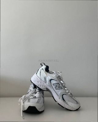 New Balance 530 Talla 38.5 Blanco/Azul