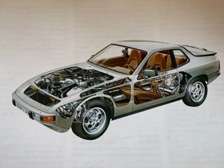 Manual Porsche 924 S 1985 Original