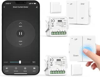 2 Módulos Interruptor Maxcio Persianas WiFi
