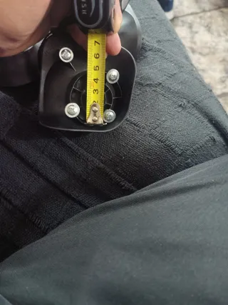 Set 4 Ruedas Maleta Grande Negras