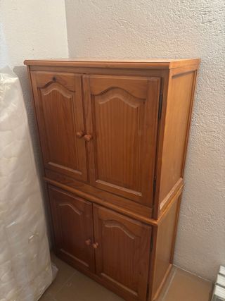 2 Armarios de madera 50x60x40