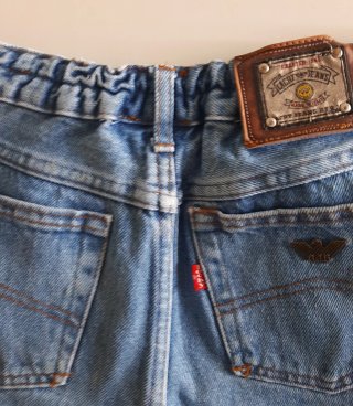 Bermuda jeans bambino/adulto XXS