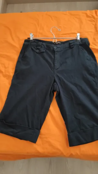 Bermudas Zendra Negro Talla L