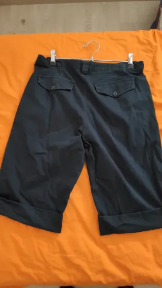 Bermudas Zendra Negro Talla L