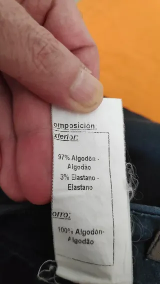 Bermudas Zendra Negro Talla L