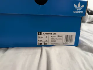 Adidas Campus 00s Negras Talla 44 2/3