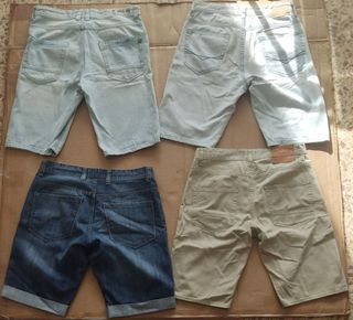 LOTE 10 PANTALONES VAQUEROS CORTOS