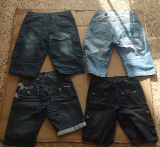LOTE 10 PANTALONES VAQUEROS CORTOS