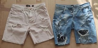 LOTE 10 PANTALONES VAQUEROS CORTOS