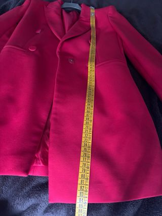 Blazer Zara Rosso Doppio Petto