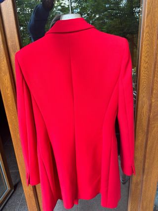 Blazer Zara Rosso Doppio Petto