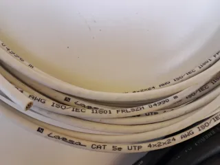 Cable de datos Cat 5e y 6