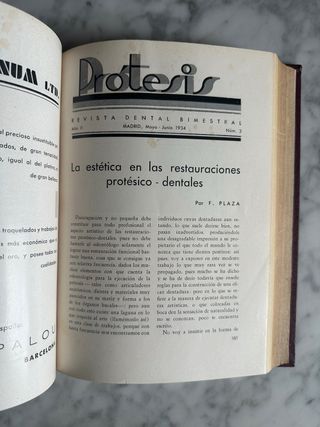Prótesis 1934