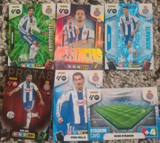 Cartas Álbum Adrenalyn  1€ por 6 cartas a elegir