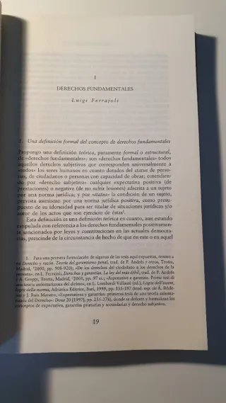 Los fundamentos de los derechos fundamentales