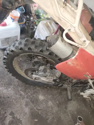 Honda CRM 125 2t Enduro Roja/Blanca