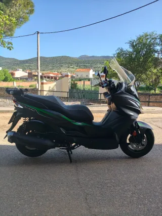 Kawasaki J300 Negra y Verde