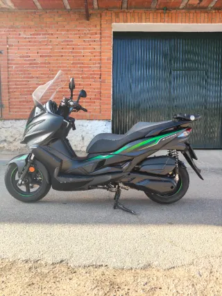 Kawasaki J300 Negra y Verde