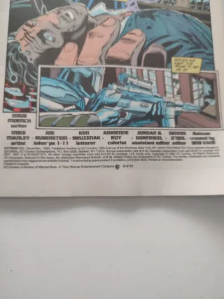 Comics vintage de Batman 1993